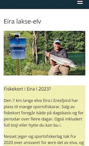 Staburet Eresfjord Bat Leies بيت للعطل Overas